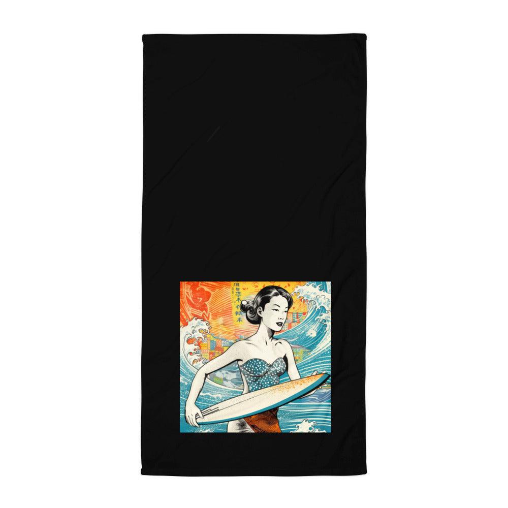 Surfing 1 41 Towel - Beyond T-shirts