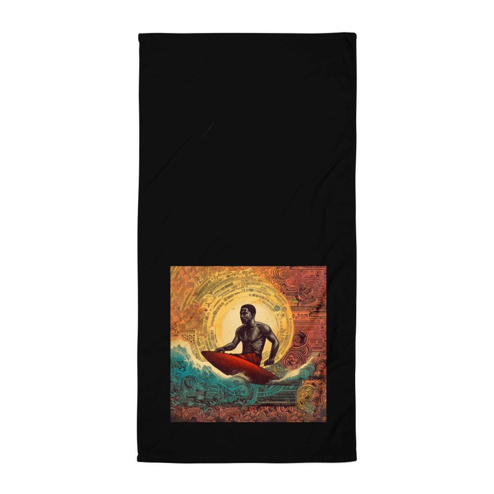 Surfing Paradise Bath Towel - Beyond T-shirts