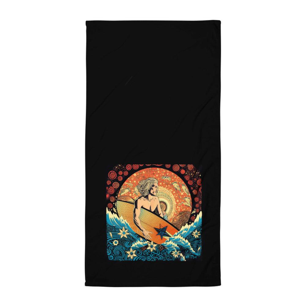 Surfing Dreams Beach Towel - Beyond T-shirts