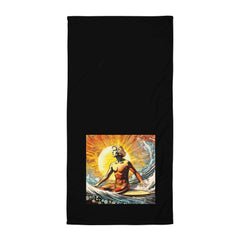 Surfing Splendor Bath Towel - Beyond T-shirts