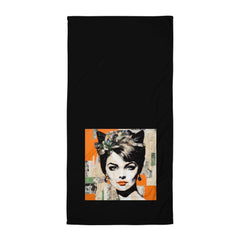 Musical Elegance Bath Towel - Beyond T-shirts