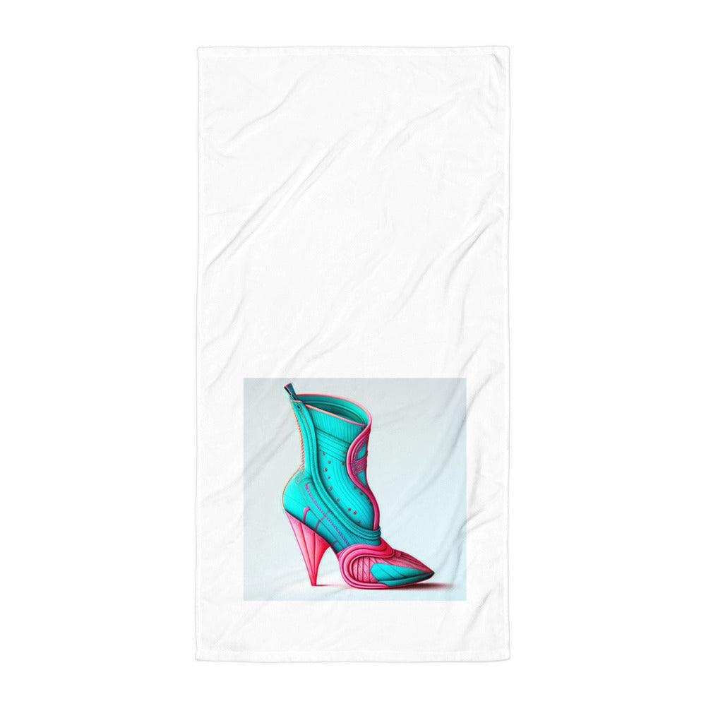 TechFlow Futuristic Shoe Bath Towel Set - Beyond T-shirts
