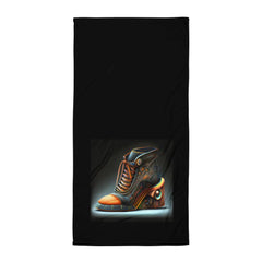 NeoGlide Futuristic Shoe Bath Towel Ensemble - Beyond T-shirts