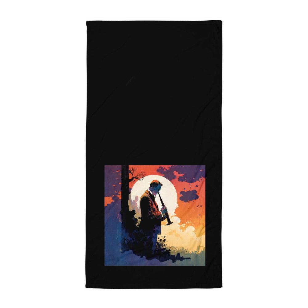 Jazz Ensemble Luxury Bath Towel - Beyond T-shirts