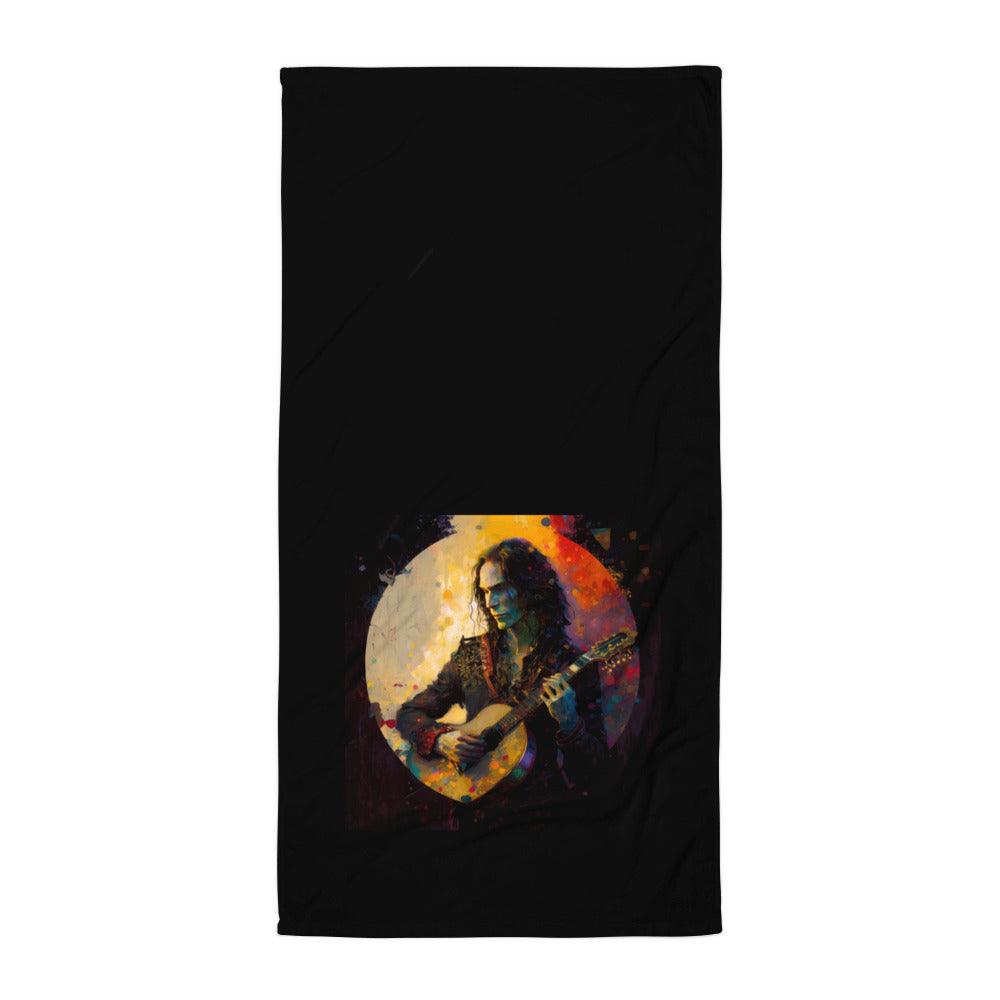 Tune of Tranquility Bath Towel - Beyond T-shirts