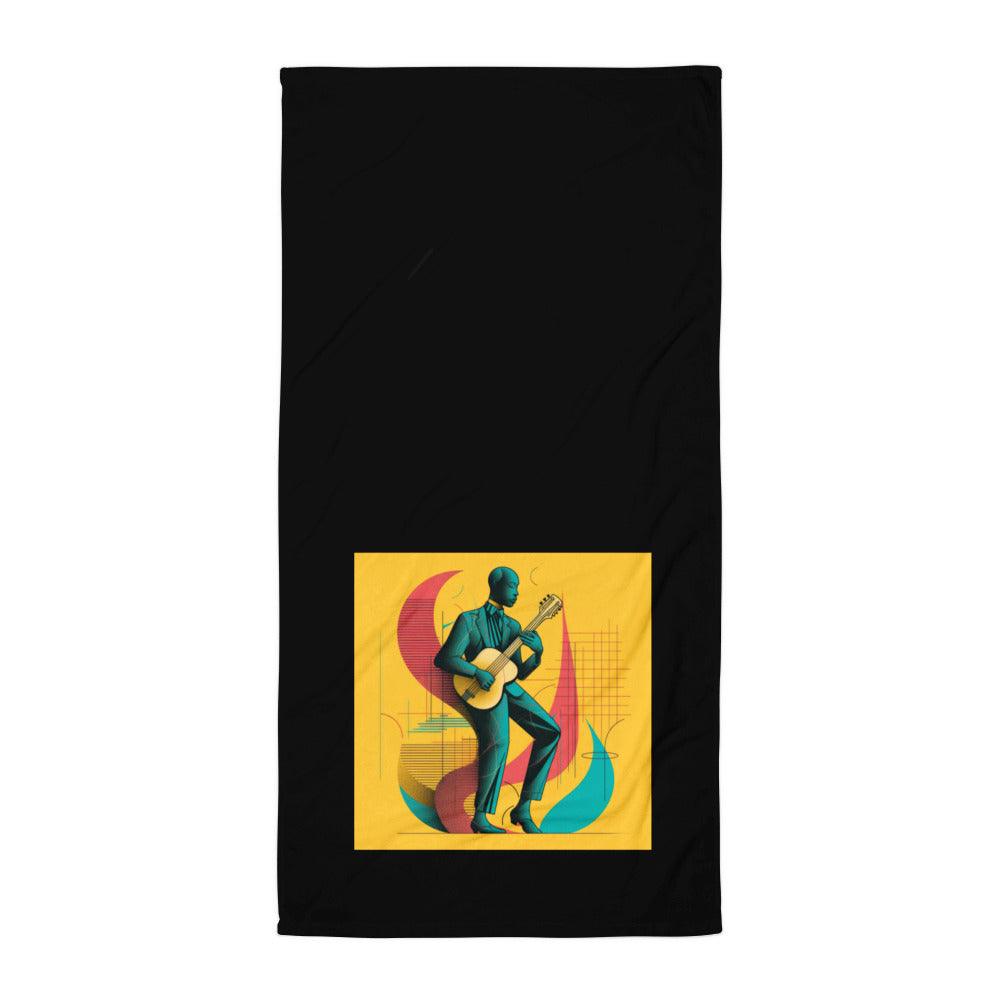 Elegant Rhythms Bath Towel - Beyond T-shirts