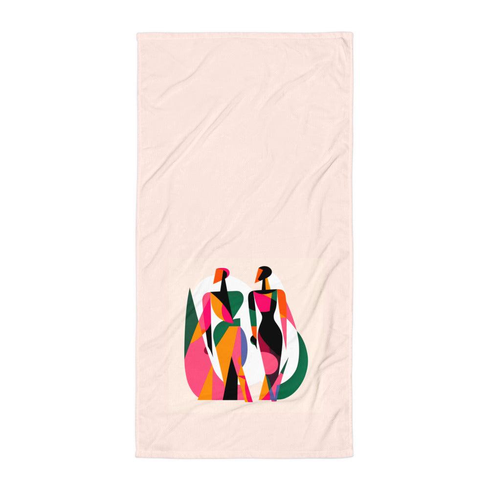 Artistic Expression Bath Towel - Beyond T-shirts