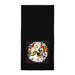 Rock And Roll Resonance Bath Towel