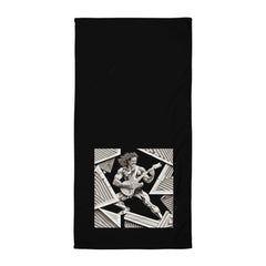 Blues Serenade Premium Bath Towel