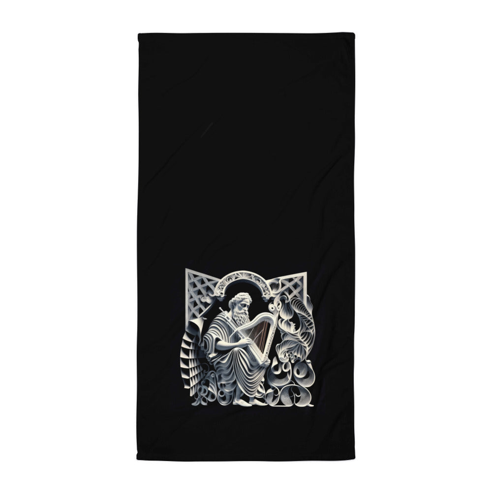 Close-Up of Swing Sensation Towel's Plush and Absorbent Fabric