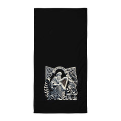 Close-Up of Swing Sensation Towel's Plush and Absorbent Fabric