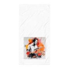 Earthy Abstraction Bath Towel