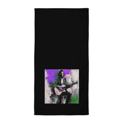 Harmonious Abstract Bath Towel