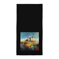 Enchanted Garden Landscape Bath Towel