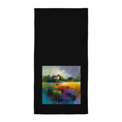 Rolling Hills Landscape Bath Towel