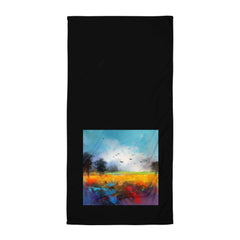 Island Paradise Landscape Bath Towel