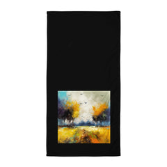 Tropical Rainforest Landscape Bath Towel