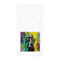 Abstract Serenity Bath Towel