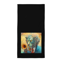 Lion's Regal Roar Bath Towel