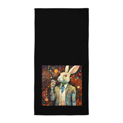 Rabbit's Wonderland Bath Towel