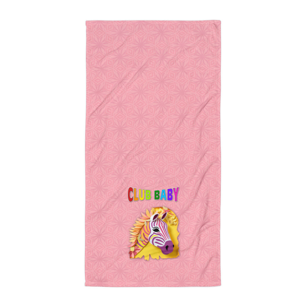 Luxurious fairy tale-themed bath towel for home decor





