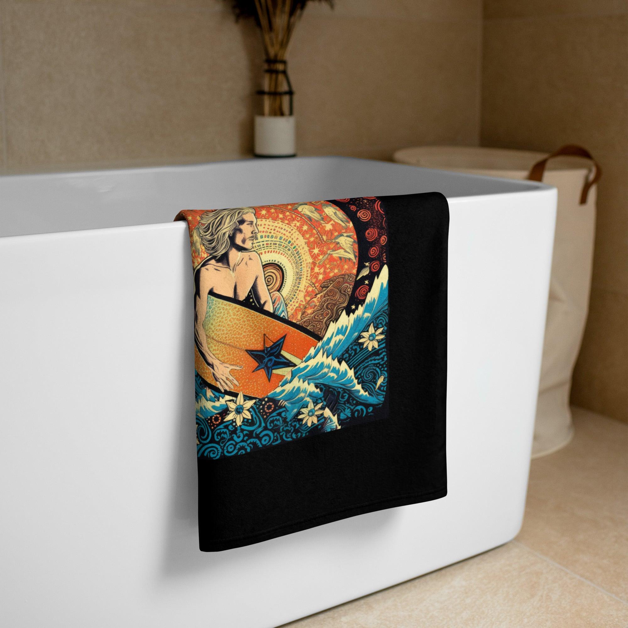 Surfing Dreams Beach Towel - Beyond T-shirts