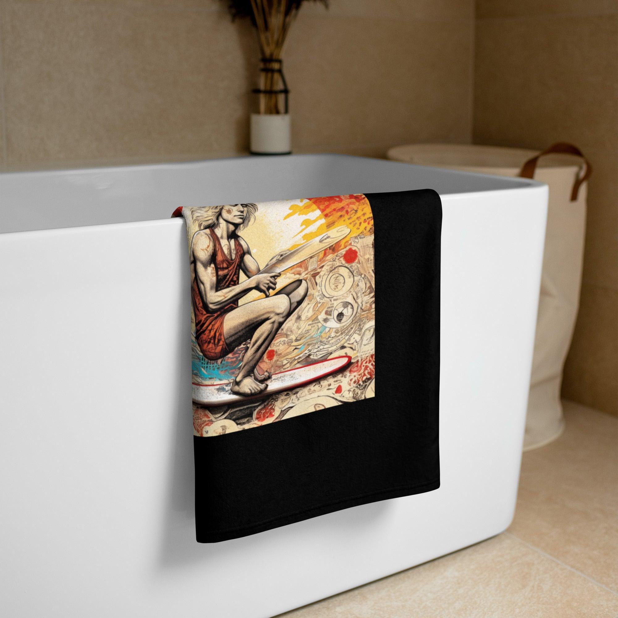 Seaside Getaway Bath Sheet - Beyond T-shirts