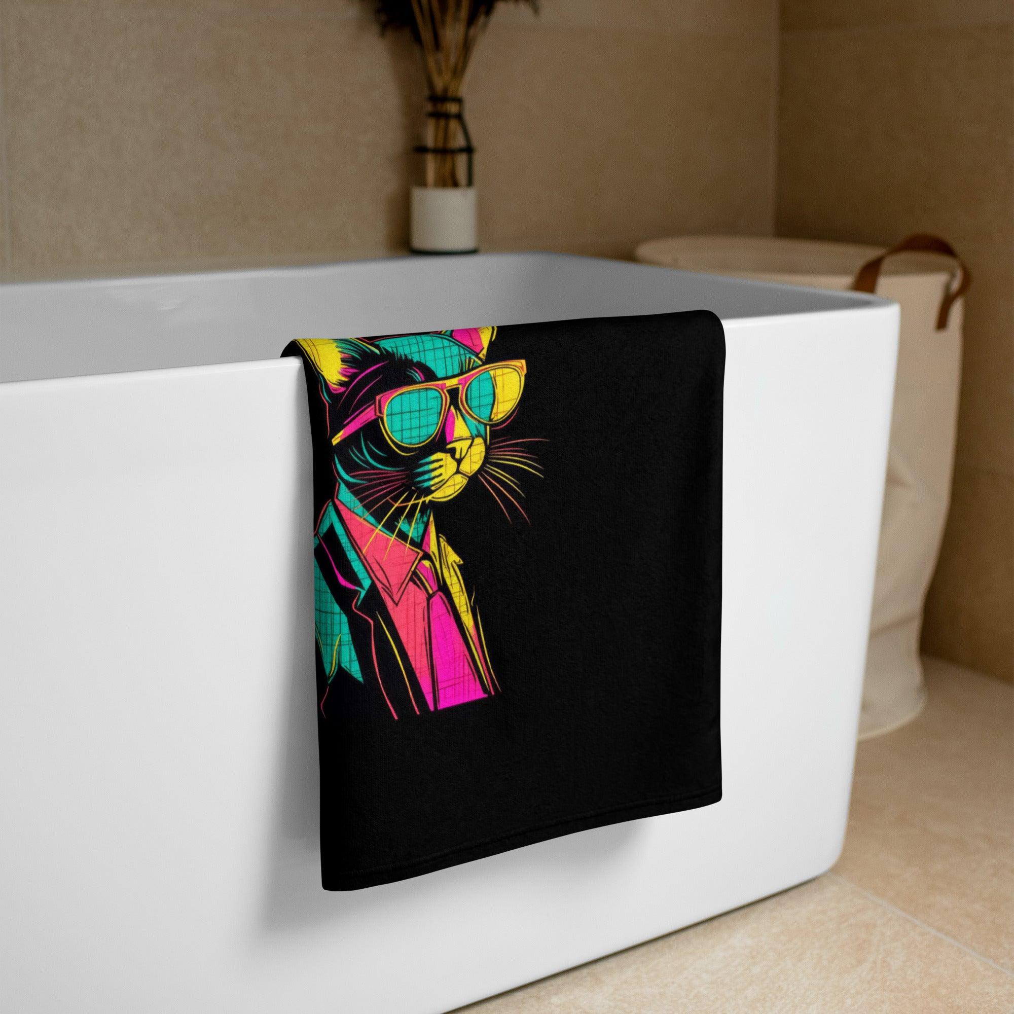 Whimsical Cat Kingdom Towel - Beyond T-shirts