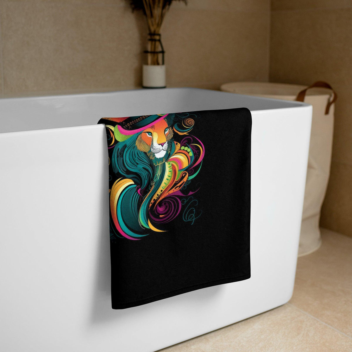 Roaring Majesty Bath Towel - Beyond T-shirts