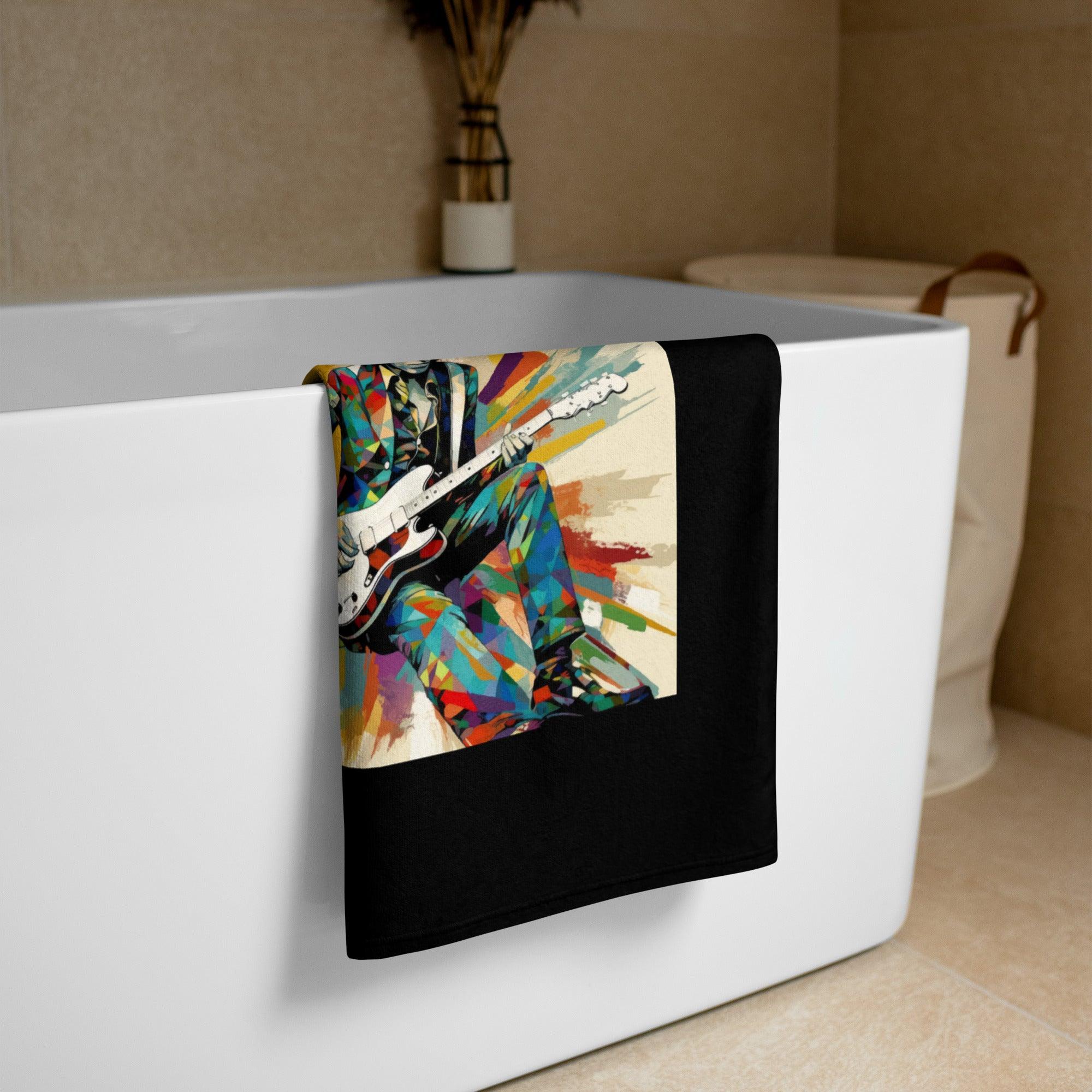 Runway Couture Bath Towel - Elegance Fusion - Beyond T-shirts