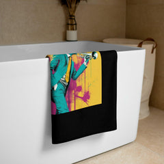 Glamorous Runway Moments Bath Towel - Haute Couture Luxury - Beyond T-shirts