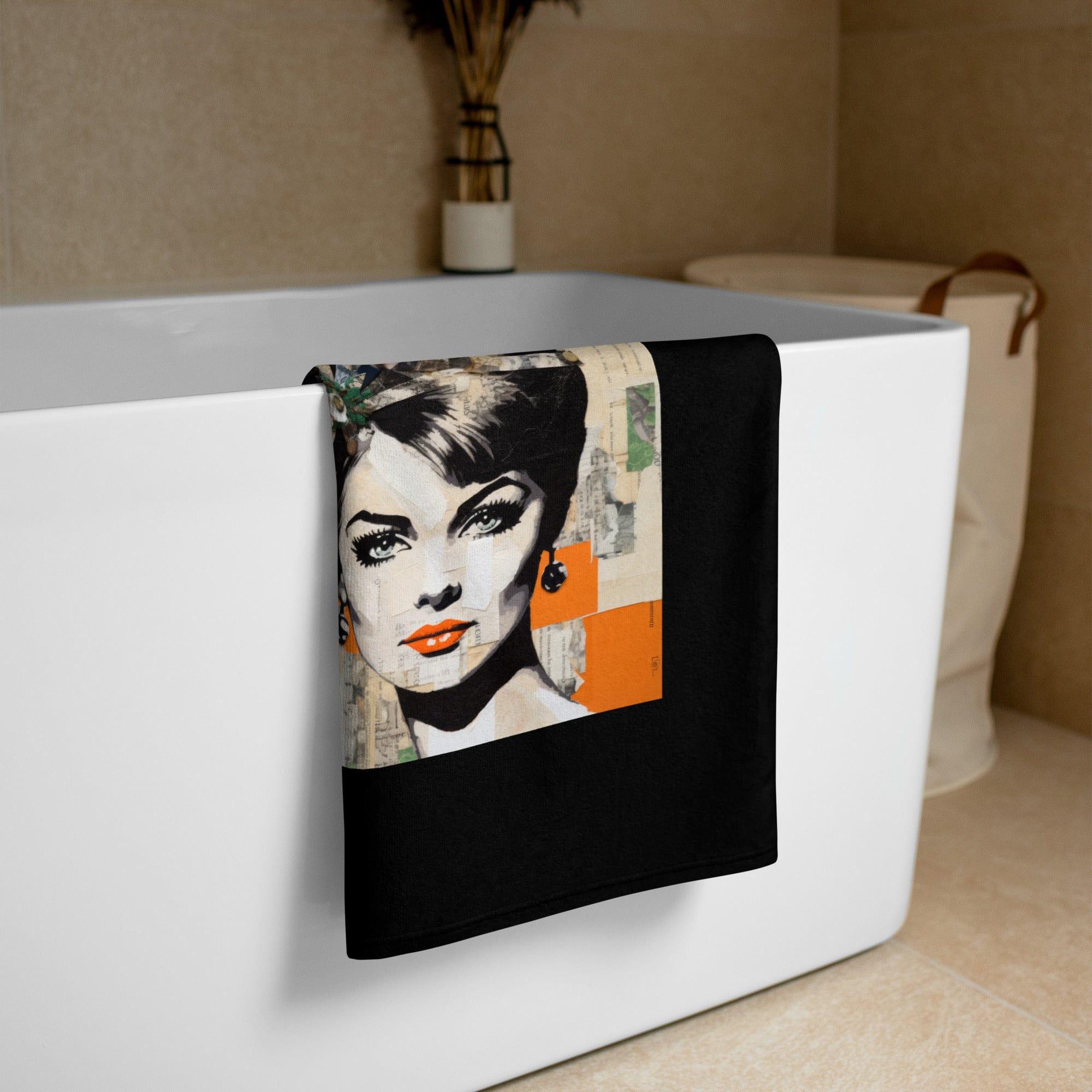 Musical Elegance Bath Towel - Beyond T-shirts