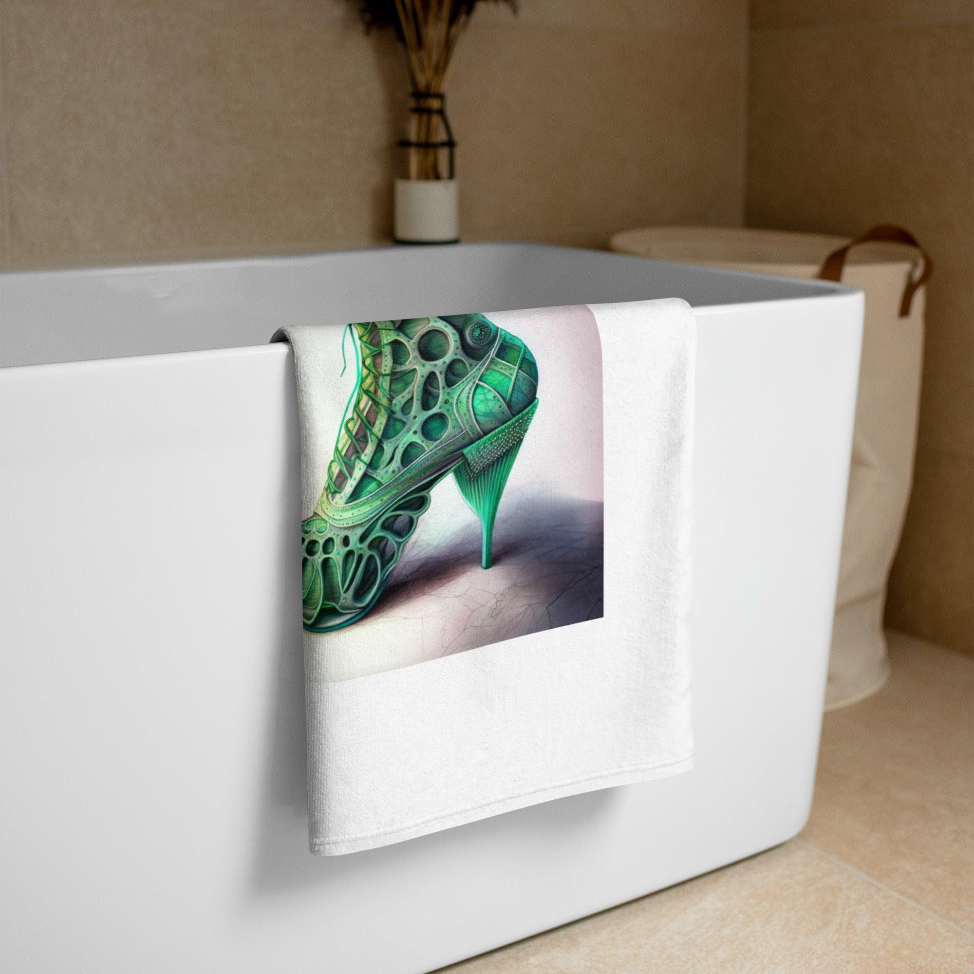 AeroStride Futuristic Shoe Bath Towel Set - Beyond T-shirts