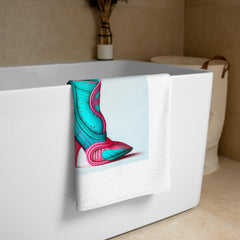 TechFlow Futuristic Shoe Bath Towel Set - Beyond T-shirts