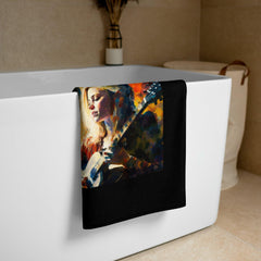 Piano Serenade Bath Towel - Beyond T-shirts