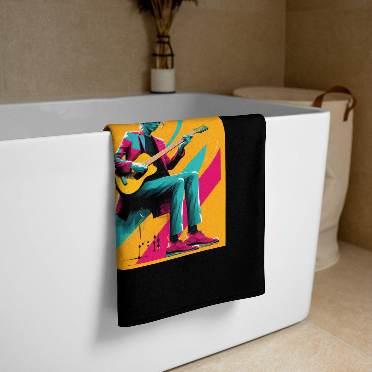 Harmony Of Style Bath Towel - Beyond T-shirts