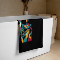 Graffiti Chic Bath Towel - Beyond T-shirts