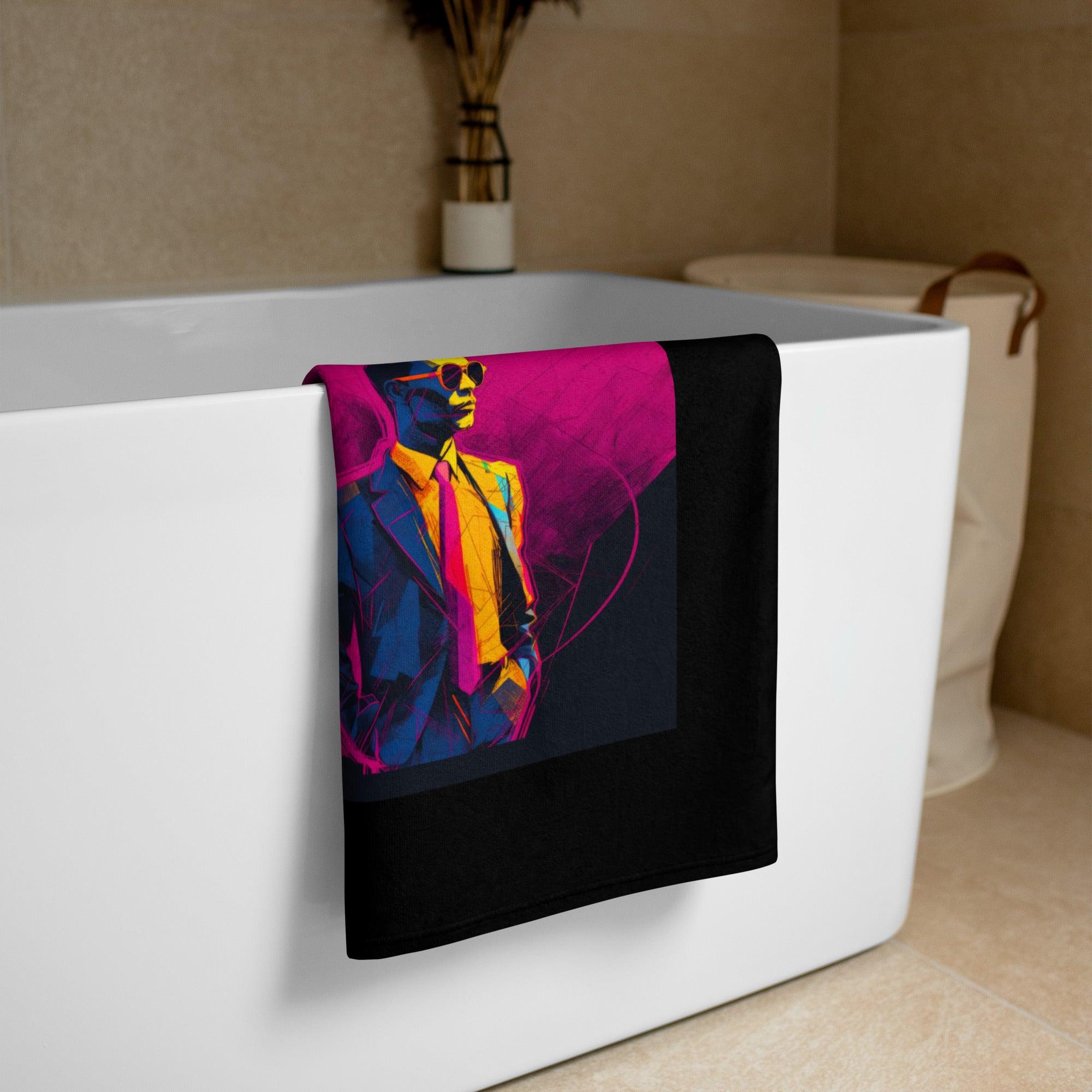 Fashionista's Sketchbook Bath Towel - Beyond T-shirts