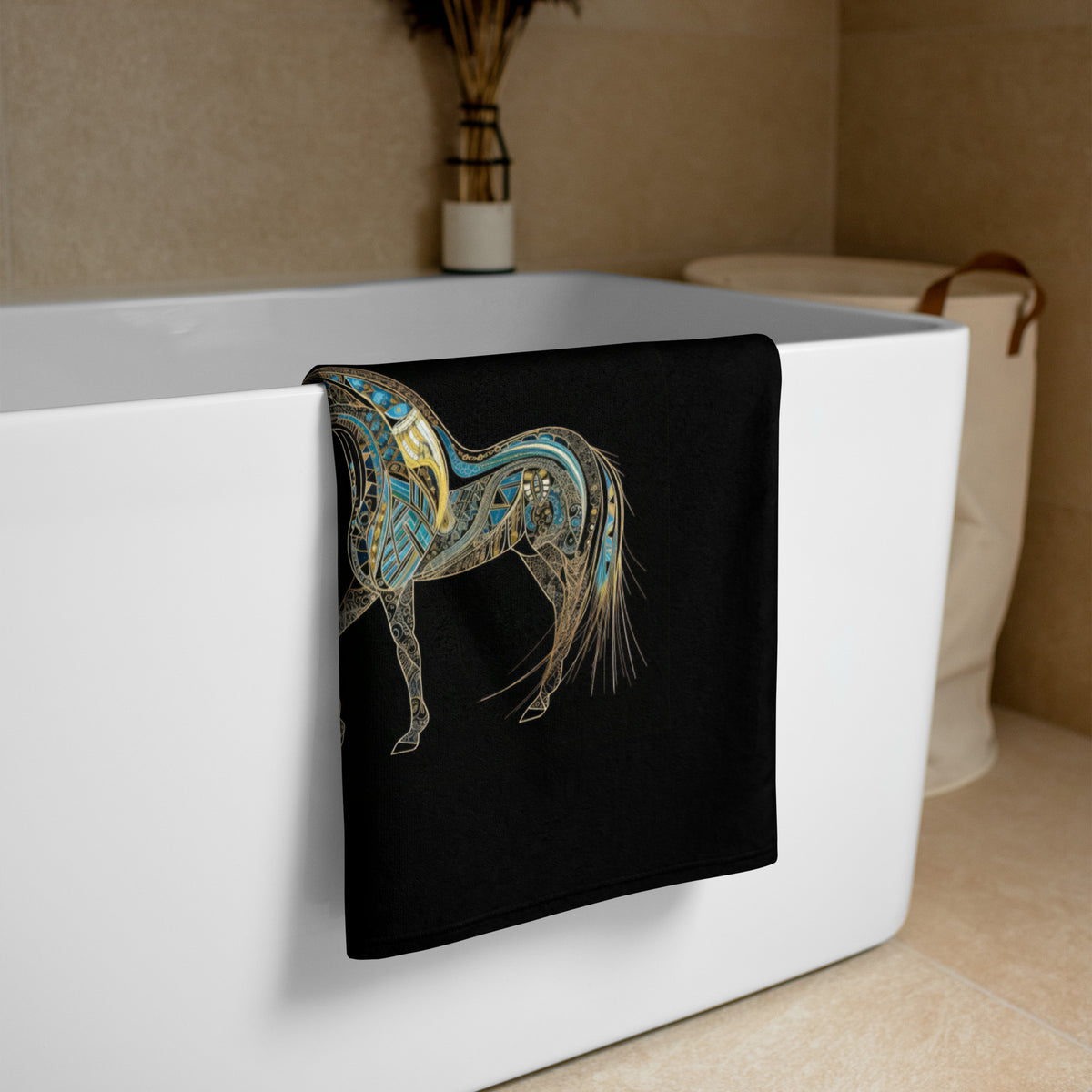 Majestic Mustang Mingle Towel