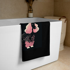 Posh Poodle Plush Towel