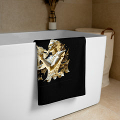 Melodic Embrace Bath Towel