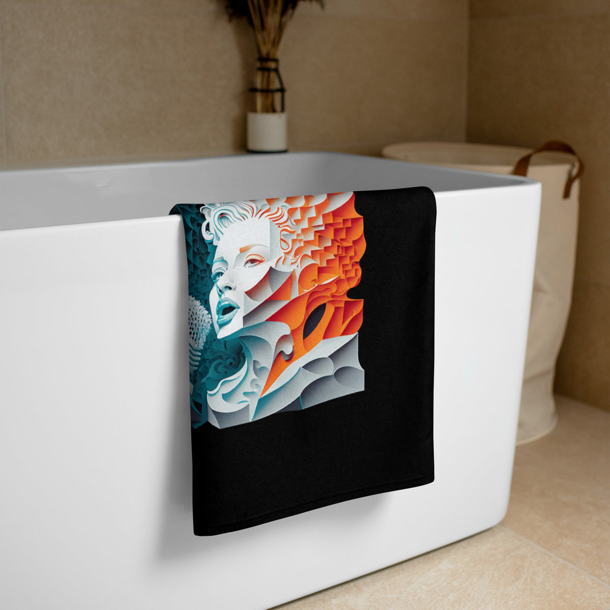 Opera Opulence Bath Towel