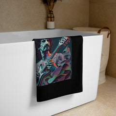 Rock 'n' Roll Resonance Bath Towel