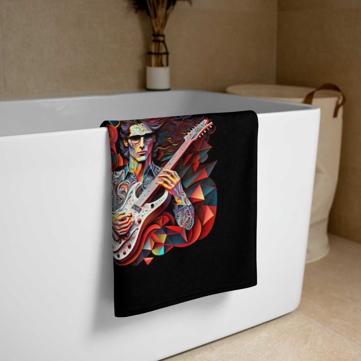 Melodic Wave Bath Towel