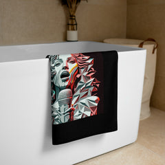 Vibrant Vocals Bath Towel