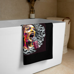 Singing Melodies Bath Towel