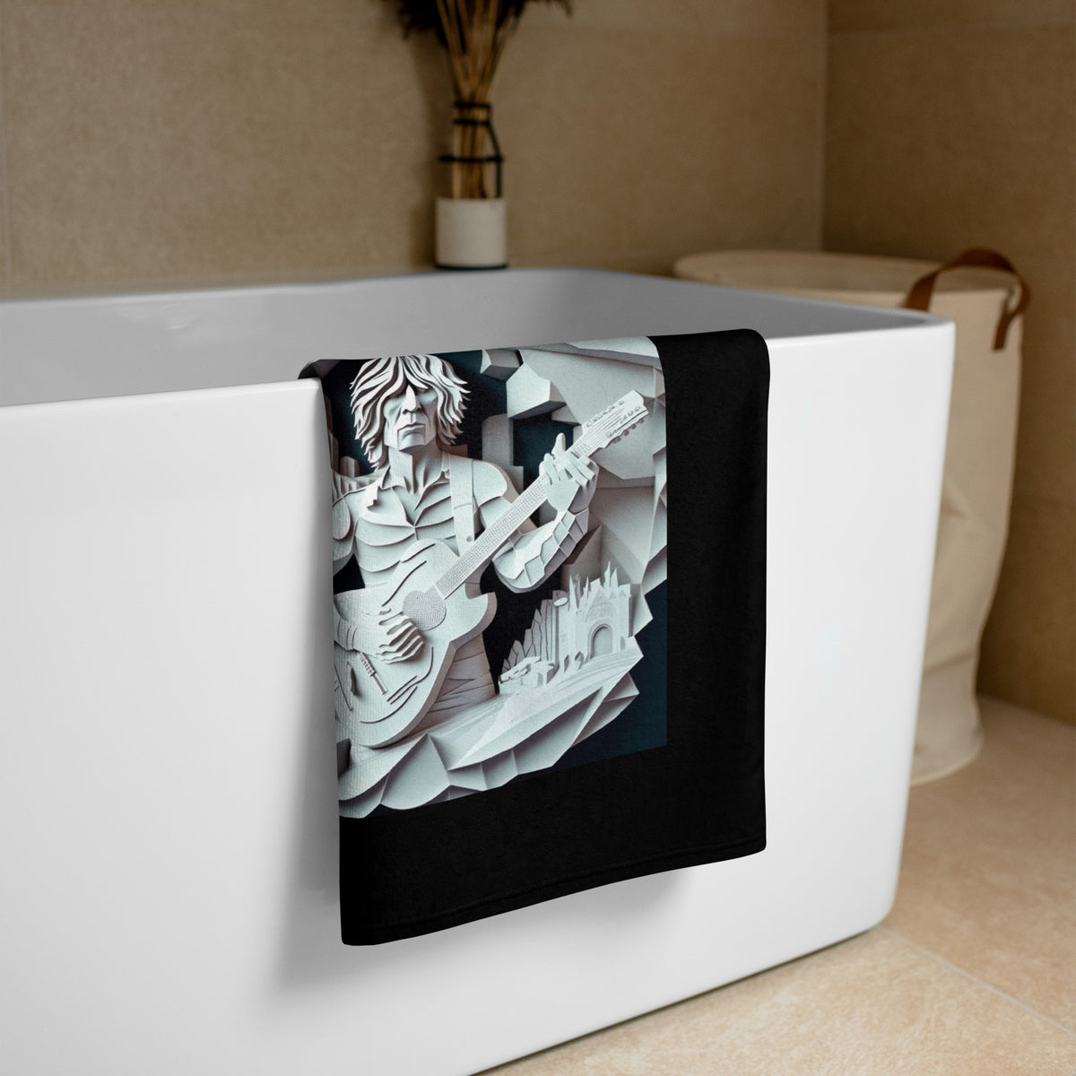 Melodic Muse Bath Towel