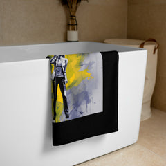 Geometric Harmony Bath Towel