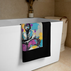 Geometric Harmony Bath Towel