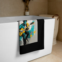 Chic Abstract Bath Towel